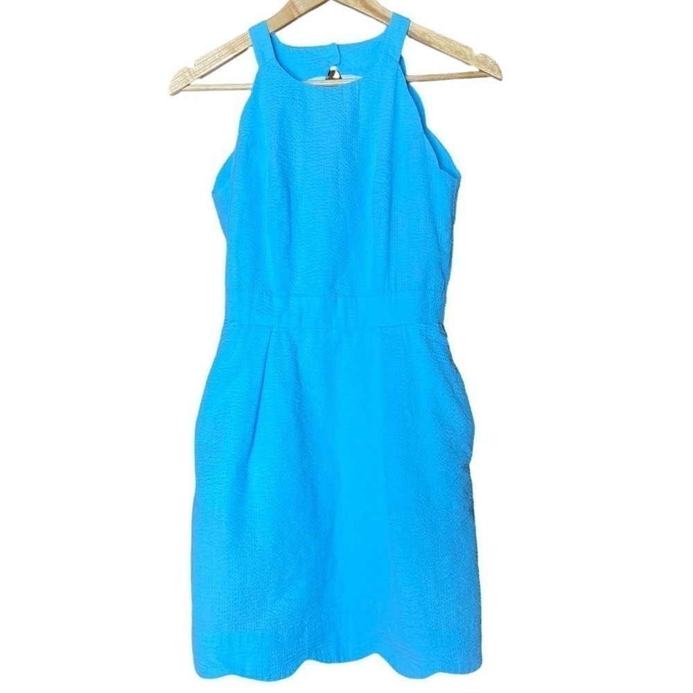 Lauren James Seersucker Dress. Size XS